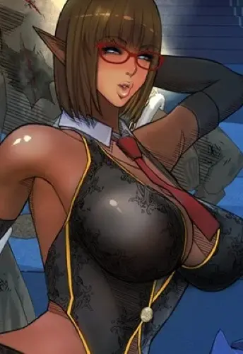 The DARK ELF QUEEN and the SLAVE ORC – chap 31